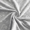 Lily Gray Velvet Chair Cover