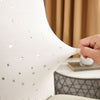 White Velvet Christmas Chair Cover