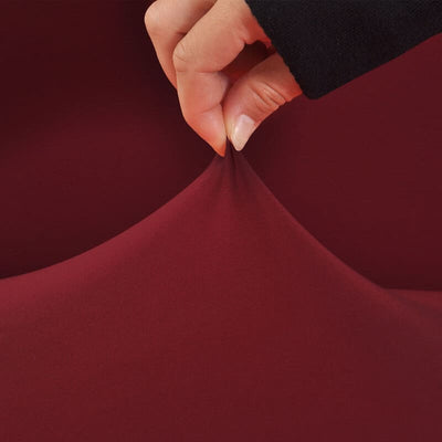 Large Burgundy Chair Cover