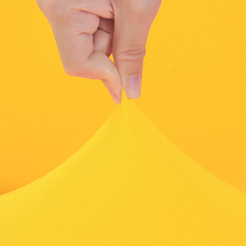 Large Yellow Chair Cover