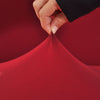 Wine Red Large Chair Cover