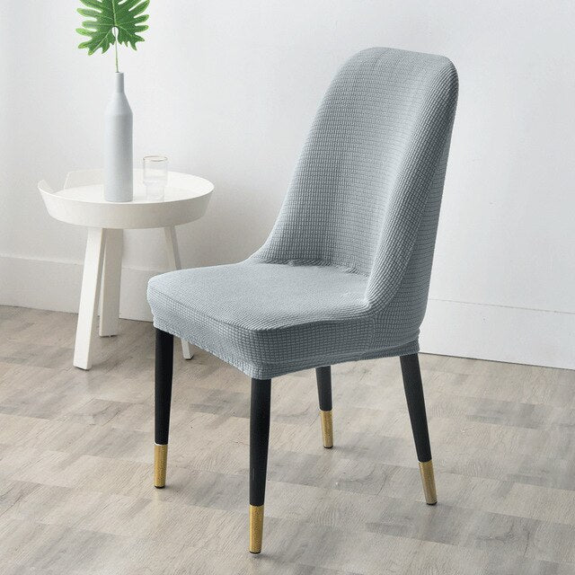 Light Gray Scandinavian Chair Cover