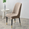 Scandinavian Chair Cover Stryn Brown-beige