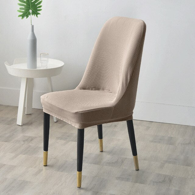 Scandinavian Chair Cover Stryn Brown-beige