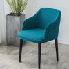 Tolga Scandinavian Chair Cover Peacock blue