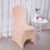 Peach Wedding Chair Cover