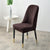 Brown Stryn Scandinavian Chair Cover