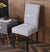 Gray Spotted Chair Cover