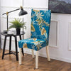 Blue Leaf Chair Cover