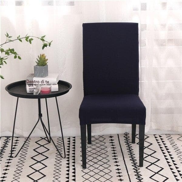 Steel Blue Chair Cover