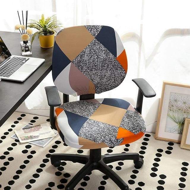 Office Chair Cover Multicolored