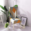 Geometric Shapes Chair Cover