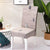 Gray Teardrop Chair Cover