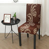 Nature Pattern Brown Chair Cover