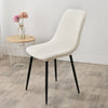 Molde Cream Scandinavian Chair Cover