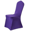 Purple Wedding Chair Cover