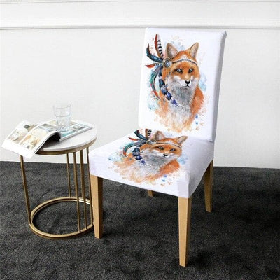 Indian Fox Chair Cover