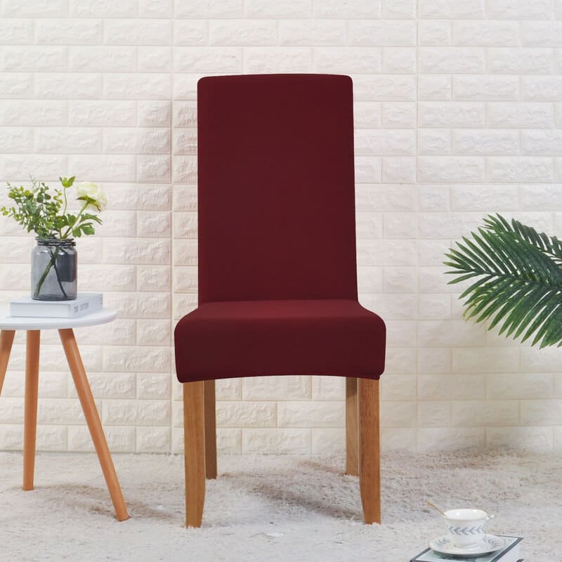 Large Burgundy Chair Cover