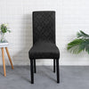 Lys Black Velvet Chair Cover